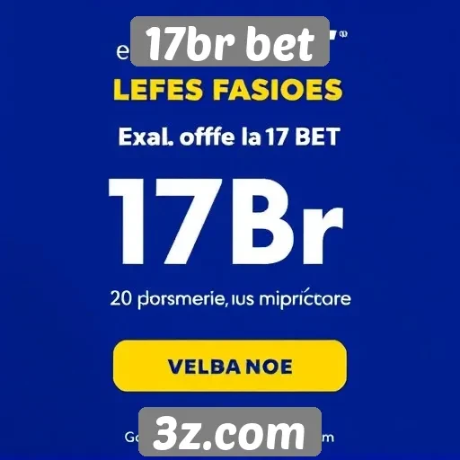 Ofertas promocionais disponíveis na 17br bet